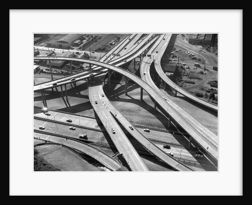 Overpasses and Roadway in Seattle by Anonymous