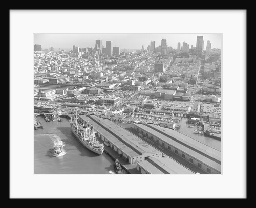 View of Fisherman's Wharf and Docks by Anonymous