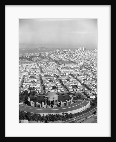 Aerial View of Palace of Fine Arts by Anonymous