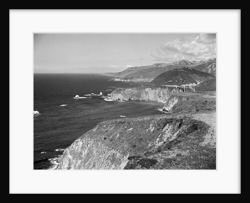 Aerial View of Big Sur Coastline by Anonymous