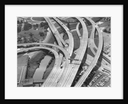 Intertwining Freeways by Anonymous