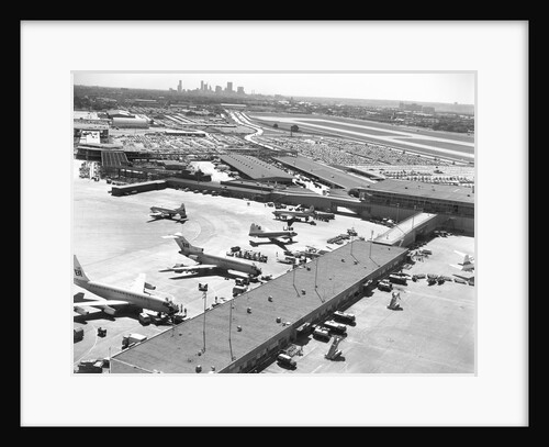 Airplanes at Airport Terminals by Anonymous