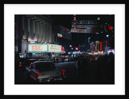 West Side Story Premiere, New York City by Anonymous