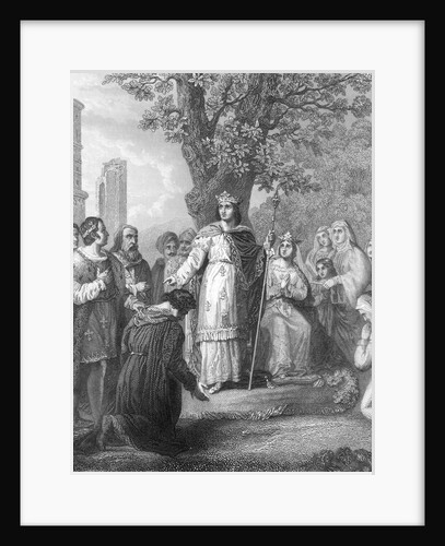 Saint Louis Administering Justice by Anonymous