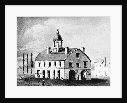 The Exchange Building in New York by Anonymous