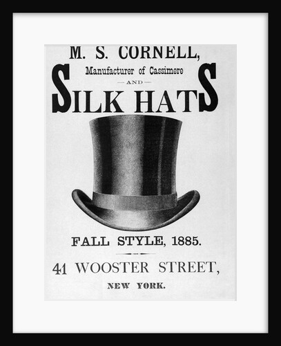 Advertisement for Top Hat by Anonymous
