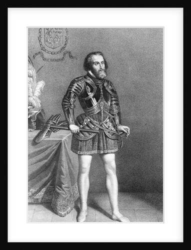 Spanish Explorer Hernando Cortez by Anonymous