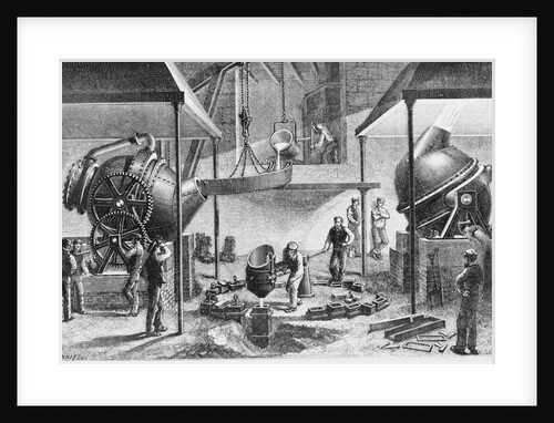 Manufacturing of Bessemer Steel by Anonymous