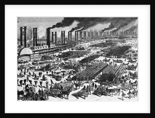 Scene on the Levee at New Orleans by Anonymous