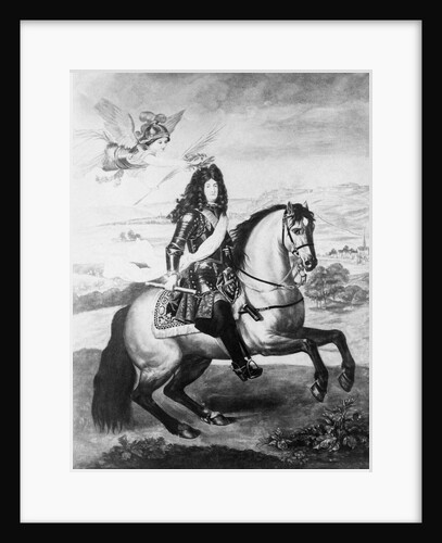 Louis XIV on Horse by Anonymous