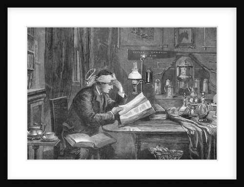 Oxford Student Cramming for Exams by Anonymous