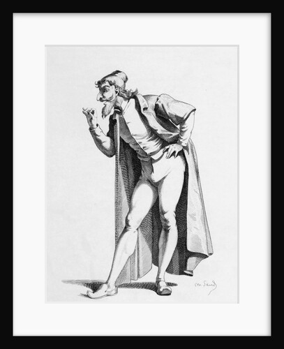 Italian Comedy Figure Pantalone by Anonymous