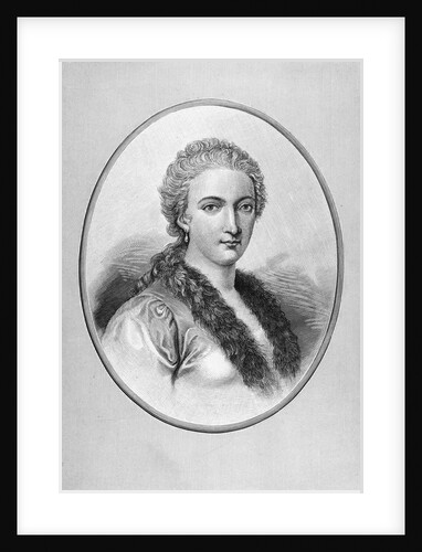 Portrait of Mathematician Maria Gaetana Agnesi by Anonymous