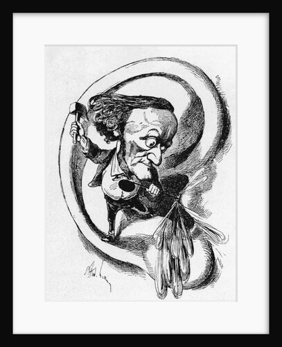 Caricature of the Human Ear by Anonymous