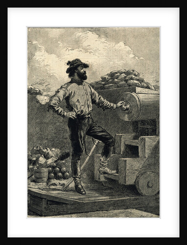 Giuseppi Garibaldi in 1849 by Anonymous
