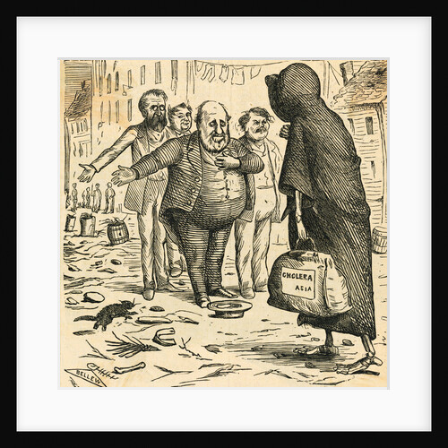 Cartoon Criticizing Health Conditions by Anonymous