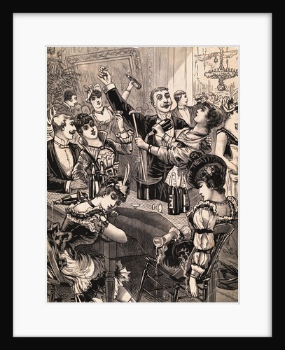 Revelers Enjoying Party by Anonymous