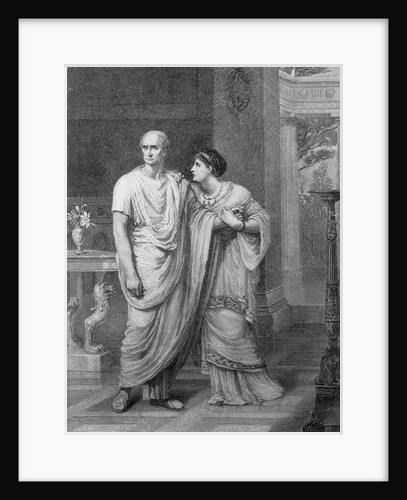 Depiction of Julius Caesar and Wife by Anonymous