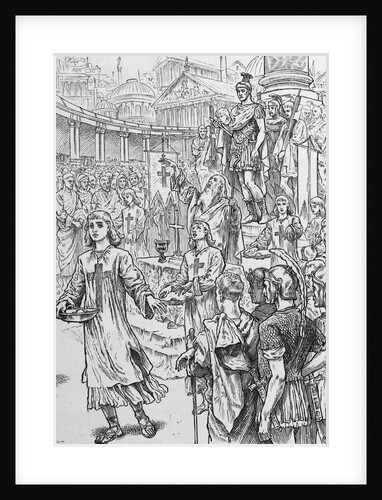 Constantine the Great Dedicating Constantinople by Anonymous