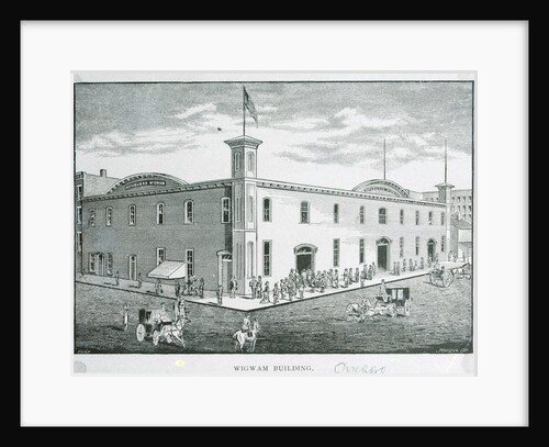 Wigwam Building by Anonymous