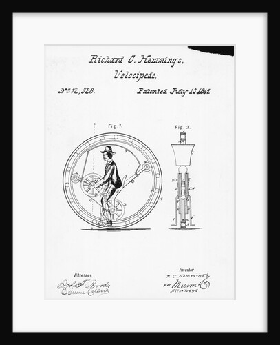 Patent For R.C.Hemming'S Velocipede by Anonymous