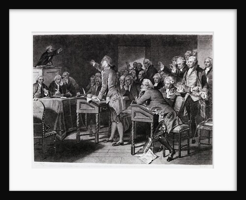 Henry Patrick Addressing Assembly by Anonymous