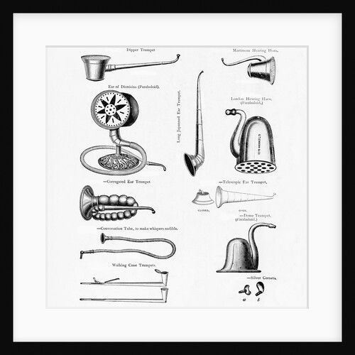 A Corrugated Ear Trumpet by Anonymous