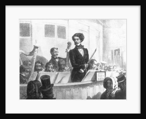 Johann Strauss with His Orchestra by Anonymous