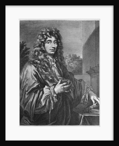 Portrait of Physicist Christiaan Huygens by Anonymous