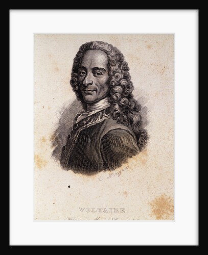 Portrait of Voltaire by Anonymous