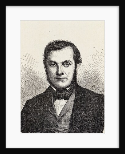 Portrait of Robert Wilhelm Bunsen by Anonymous