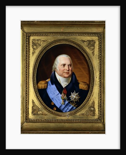 Portrait de Louis XVIII, King of France by Anonymous