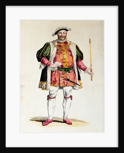 Portrait of Henri VIII, King of England by Anonymous