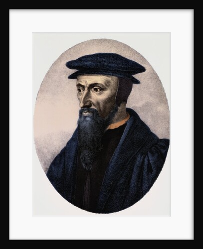Portrait de John Calvin by Anonymous