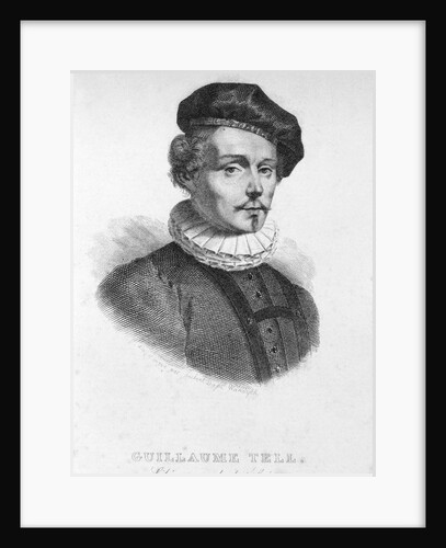 Portrait of William Tell by Anonymous