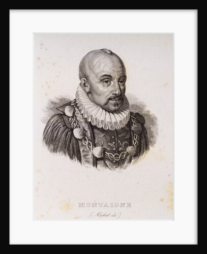 Portrait of Michel de Montaigne by Anonymous