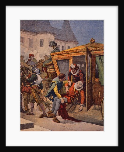Assassination of Henry IV on May 14, 1610 by Anonymous