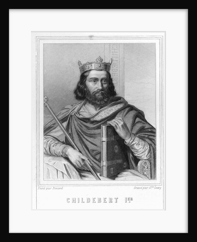 Childebert I by Gustave Levy