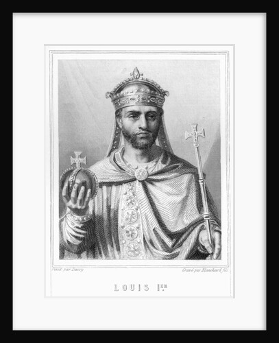 Louis I by Auguste II Jean Baptiste Marie Blanchard