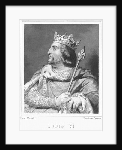 Louis VI by Jacques Etienne Pannier