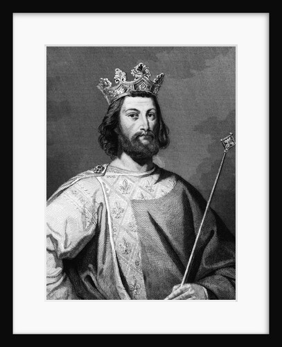 Louis VII by Jacques Etienne Pannier