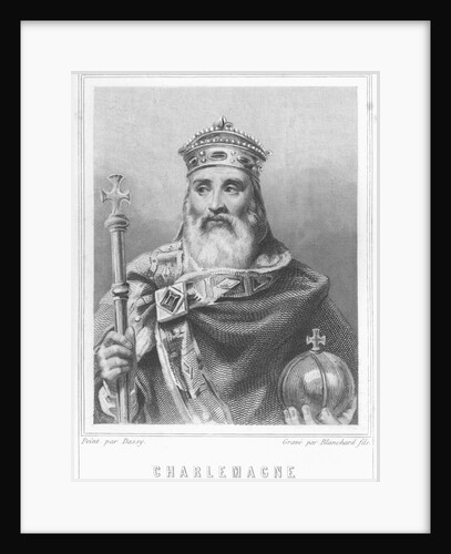 Charlemagne by Auguste II Jean Baptiste Marie Blanchard