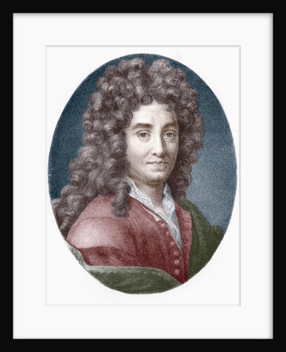 Portrait of Jean de La Bruyere by Anonymous