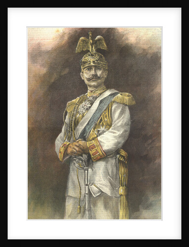 Portrait of Wilhelm II, German Emperor by Anonymous