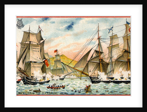 Battle of Navarin, 1828 by Anonymous