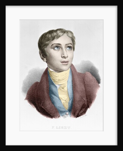 Franz Liszt as a Boy by Anonymous