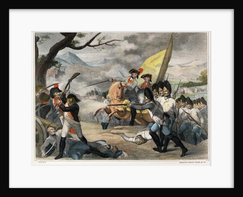 Bataille de Neresheim by Friedrich Wolf