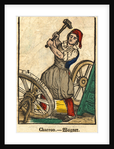 Charron - Wagner Woodblock Print by Anonymous