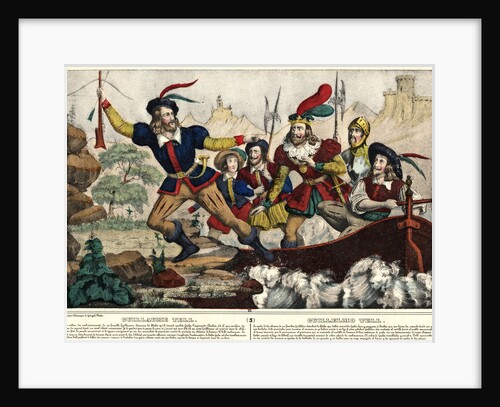 19th-Century Engraving of William Tell by Anonymous