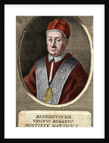 Benedictus XIII Portrait by Anonymous